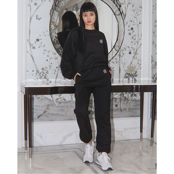 Midnight Paloma x Brunette the Label Best Friend Jogger Black - Picture 1 of 11